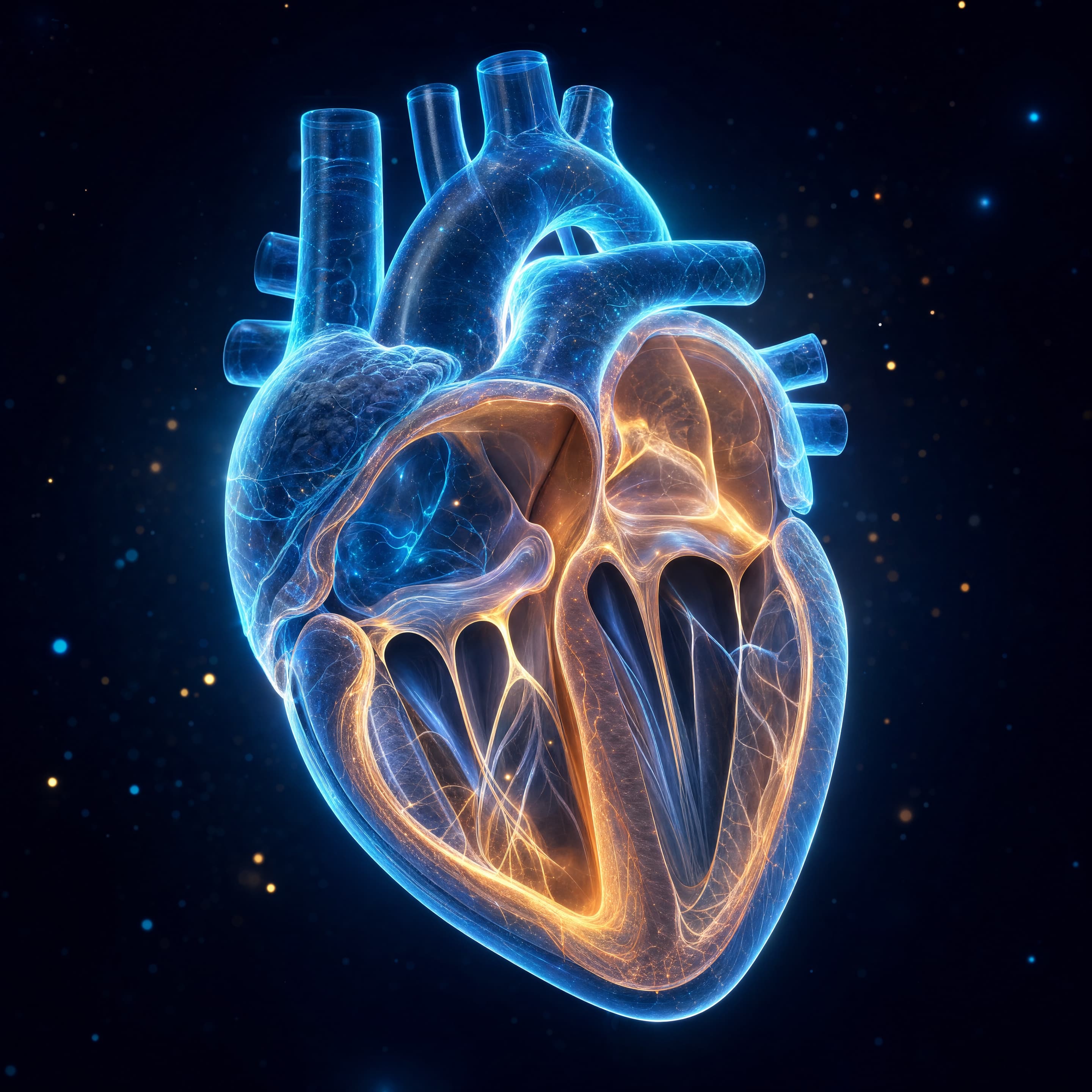 Ilustración educativa: El corazón