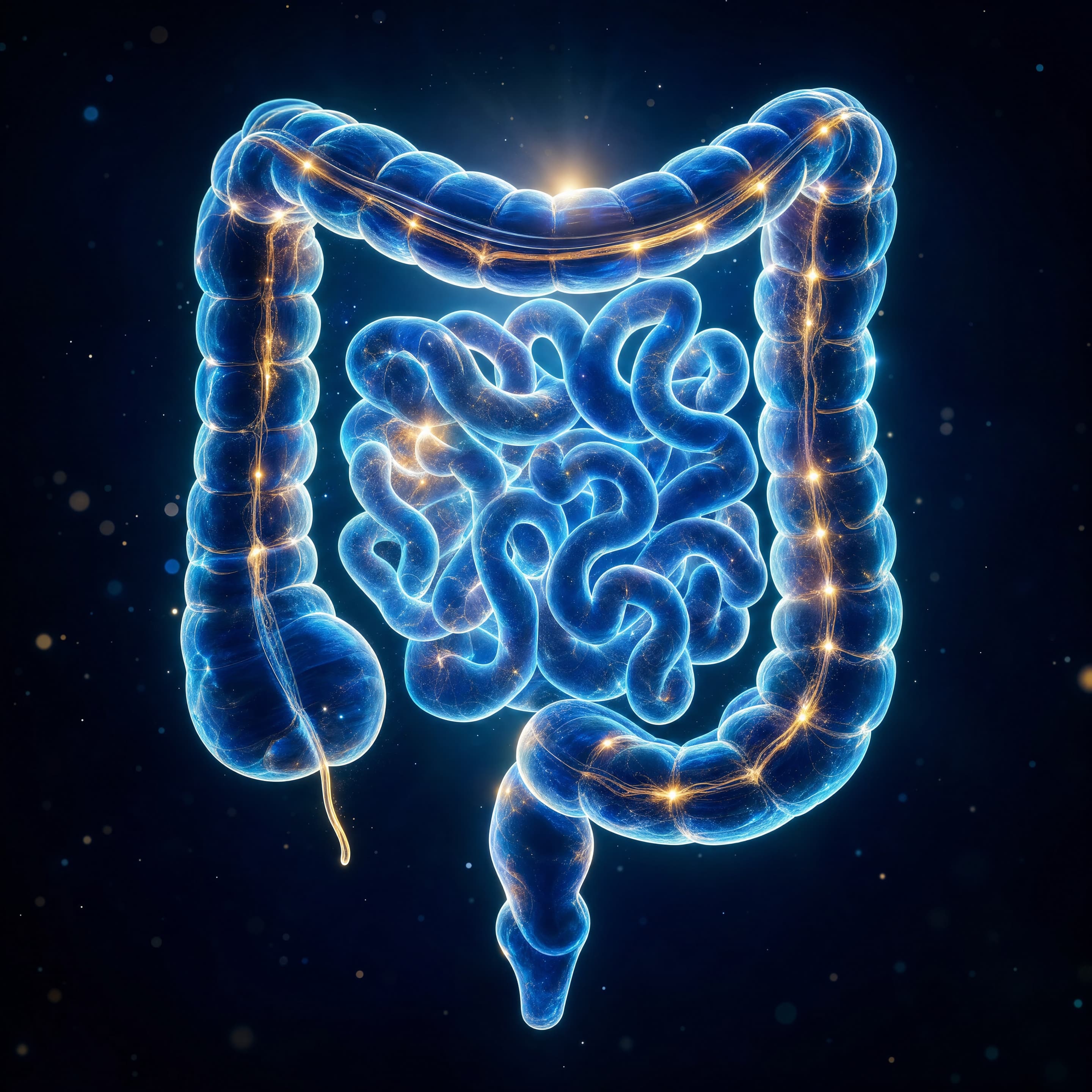 Ilustración educativa: Los intestinos
