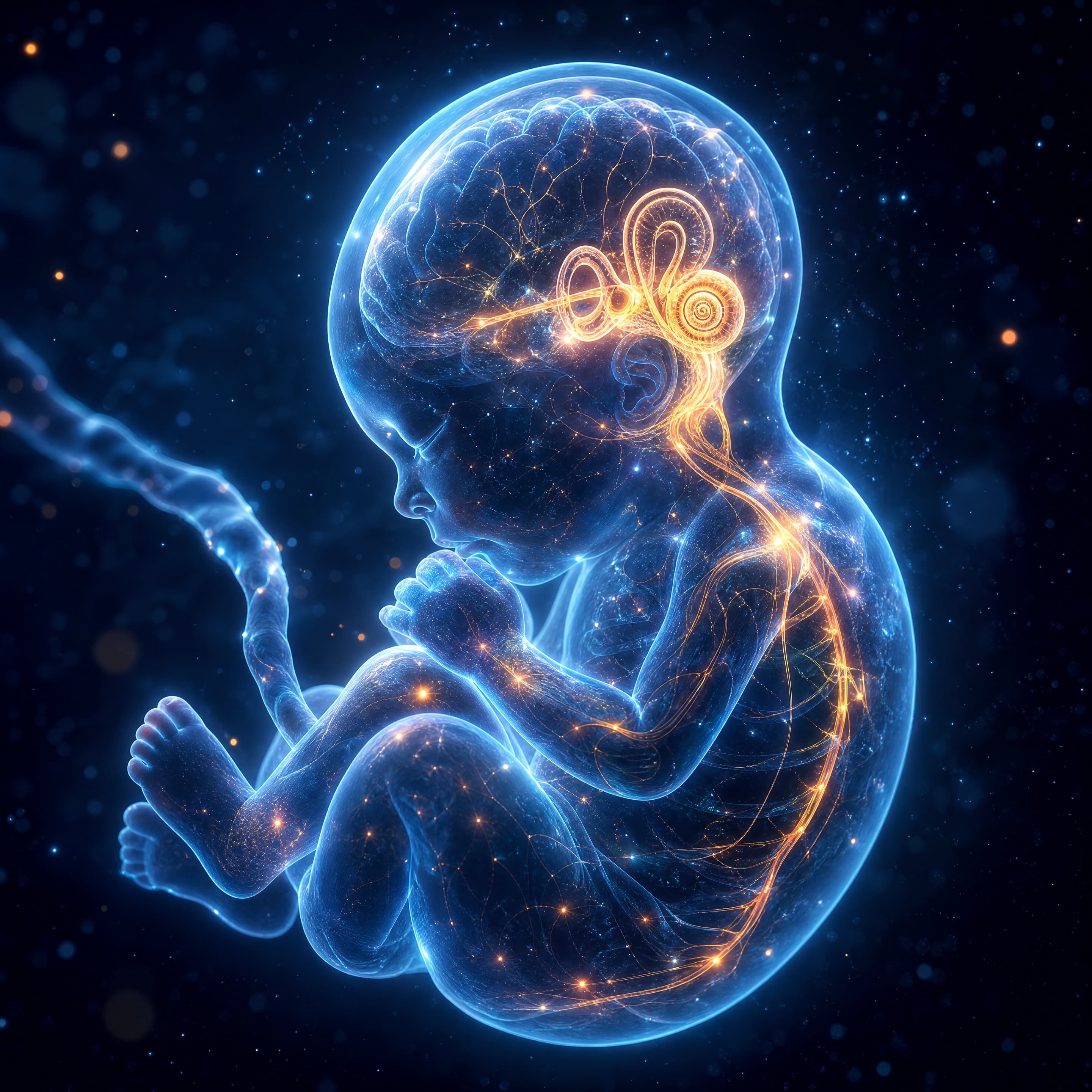 Ilustración: Feto · 4 meses