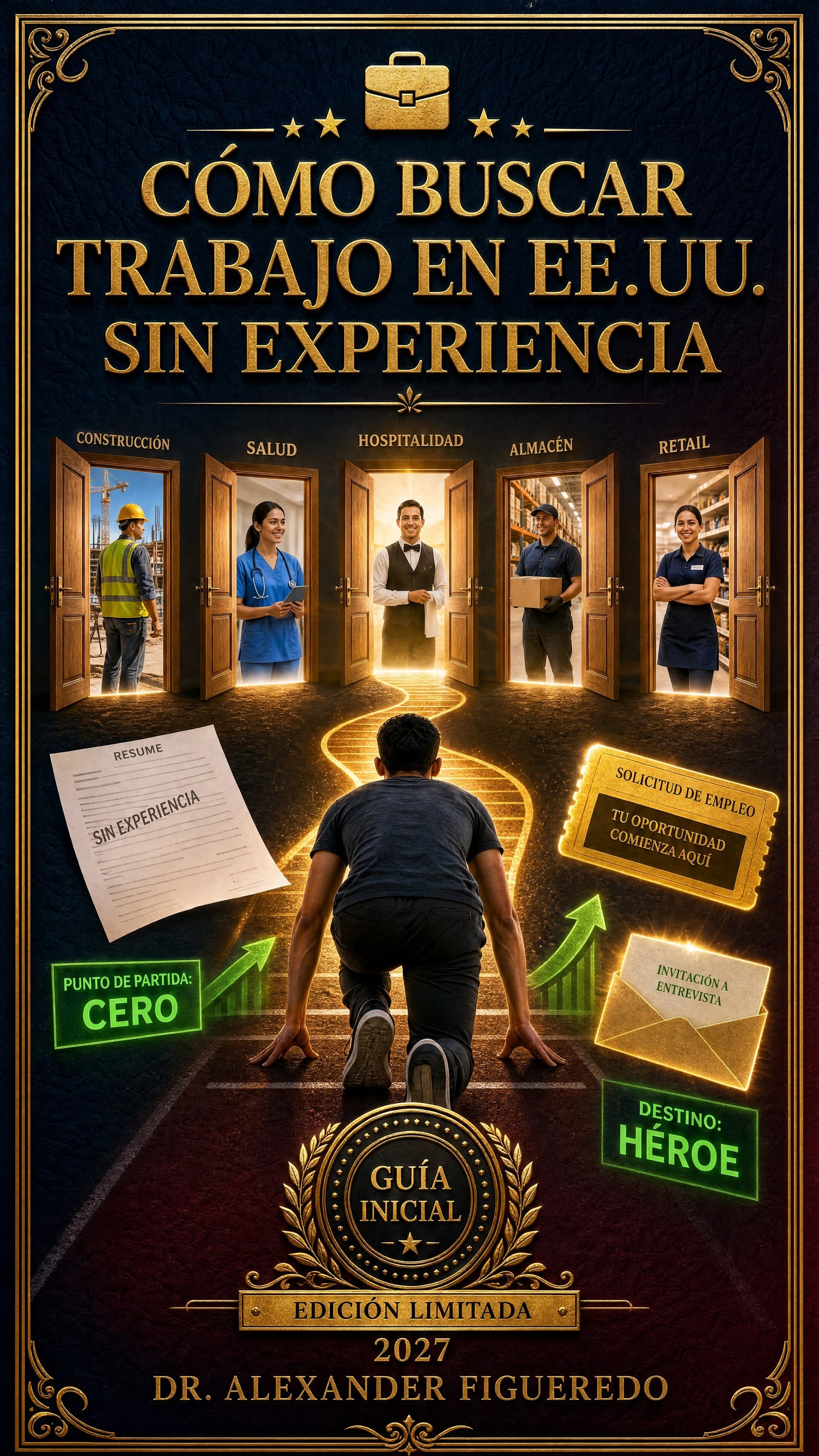Portada: Cómo Buscar Trabajo en EE.UU. Sin Experiencia