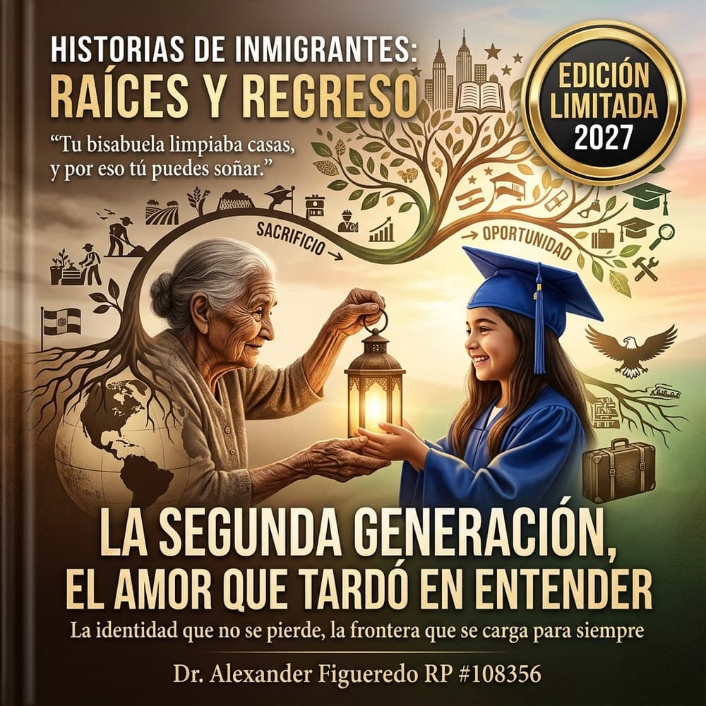 Portada: Folleto: Raíces y Regreso