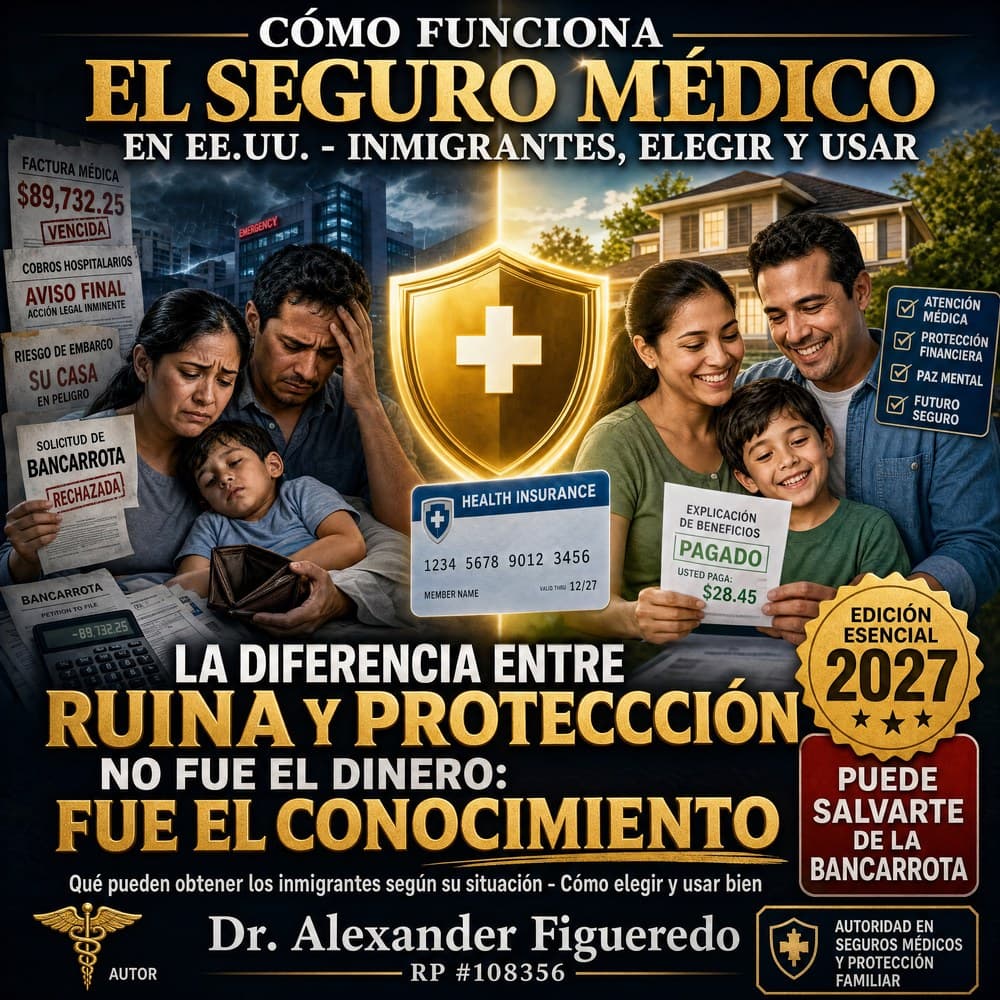 Portada: Folleto: Seguro Médico según tu Situación Migratoria