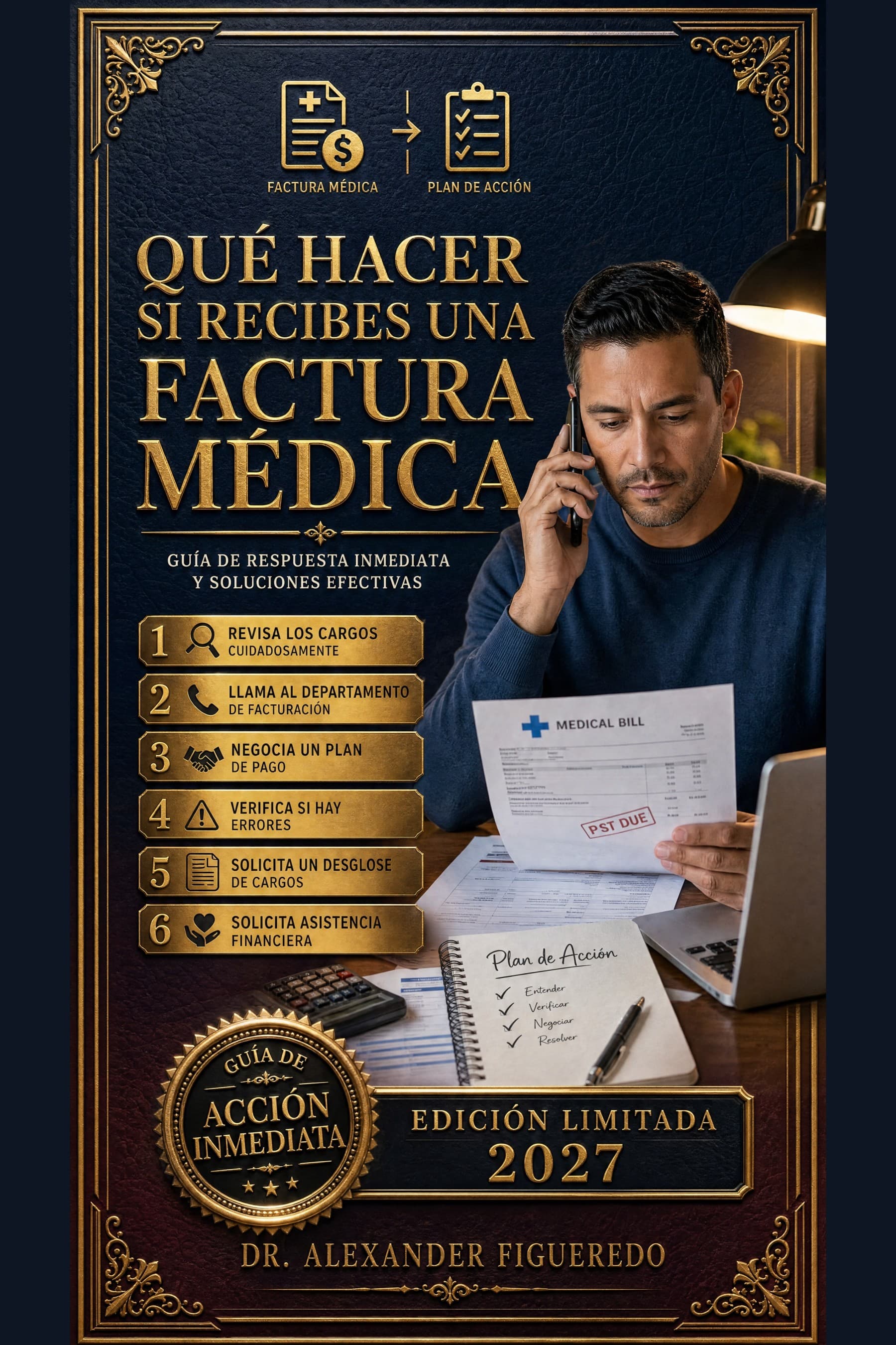 Portada: Qué Hacer si Recibes una Factura Médica
