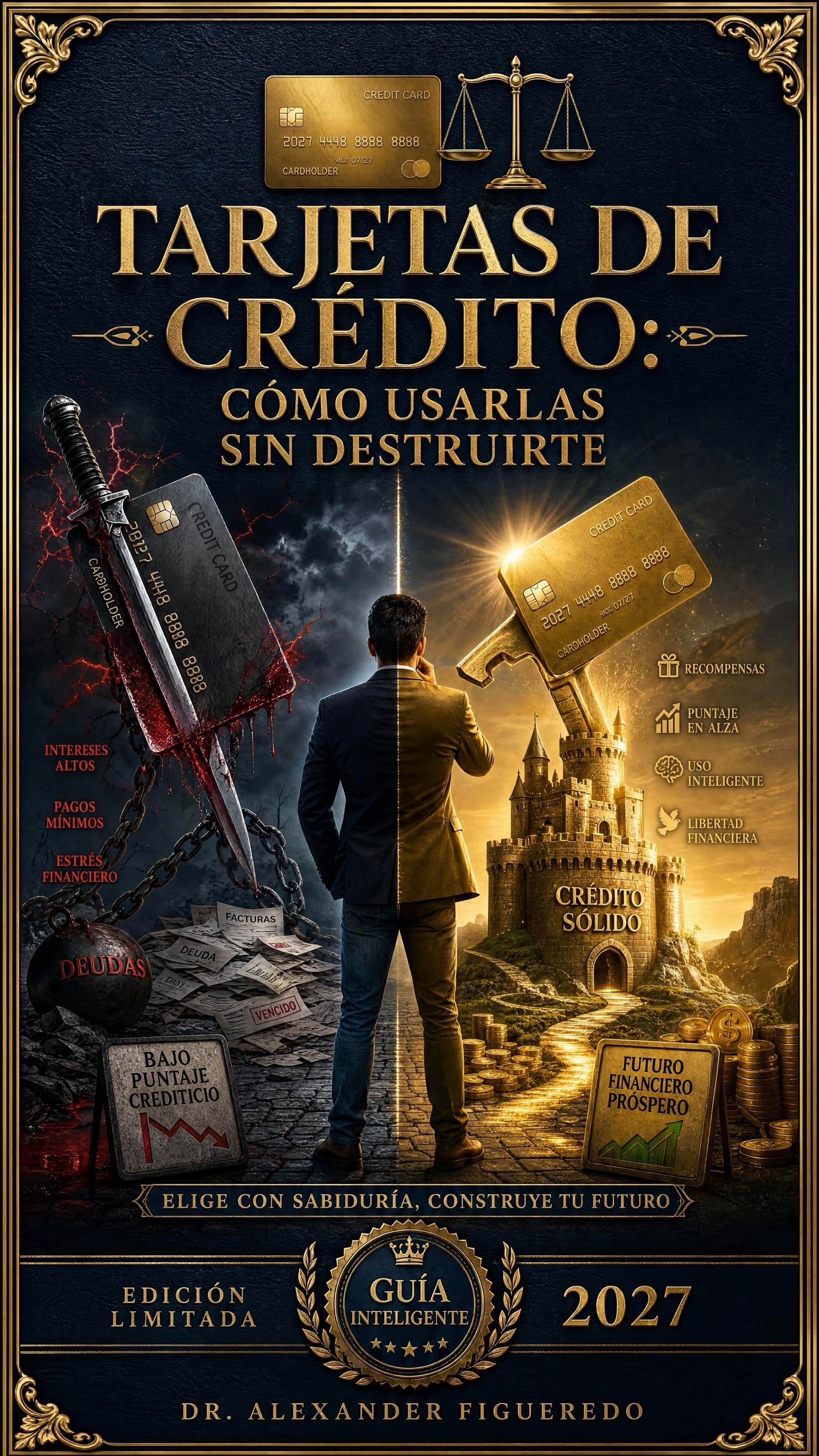Portada: Tarjetas de Crédito: Cómo Usarlas Sin Destruirte