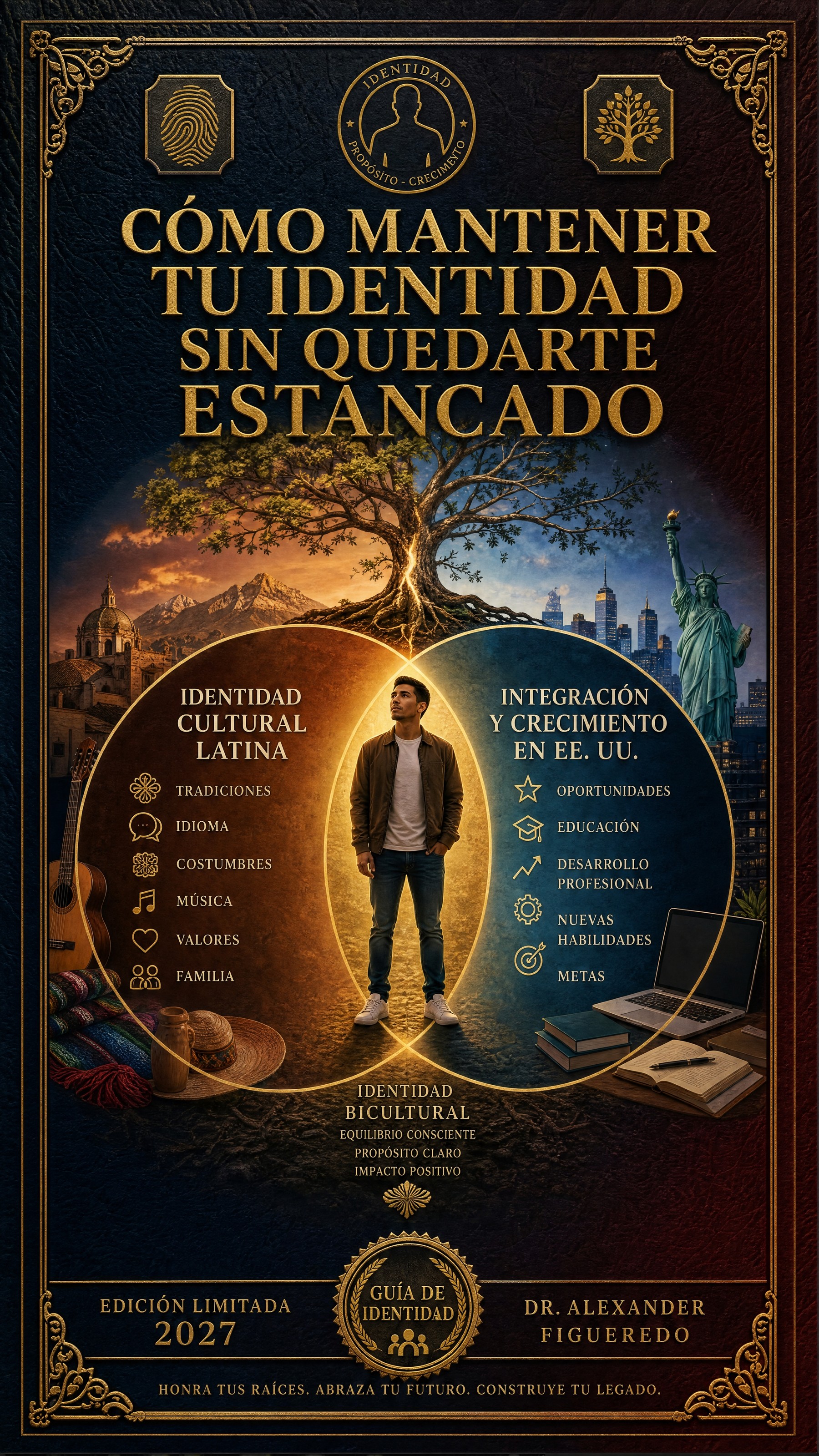 Portada del libro: Cómo Mantener Tu Identidad Sin Quedarte Estancado