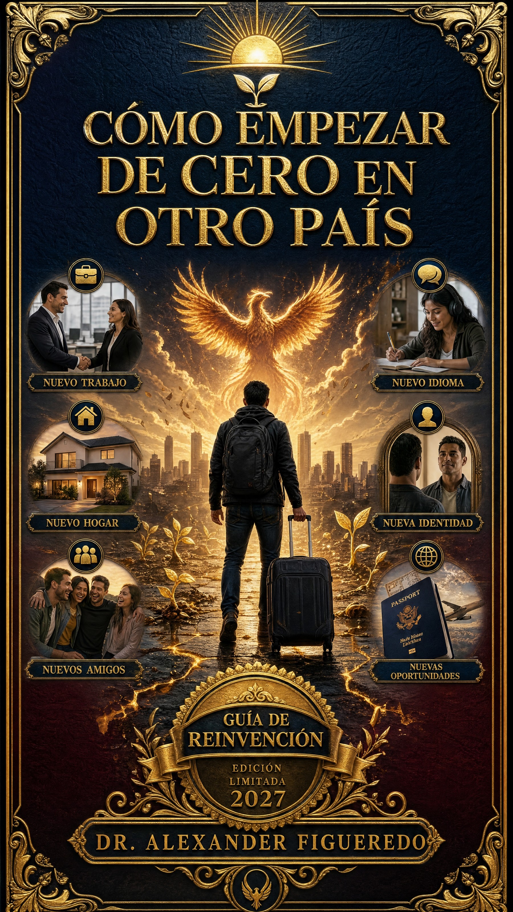 Portada del libro: Cómo Empezar de Cero en Otro País