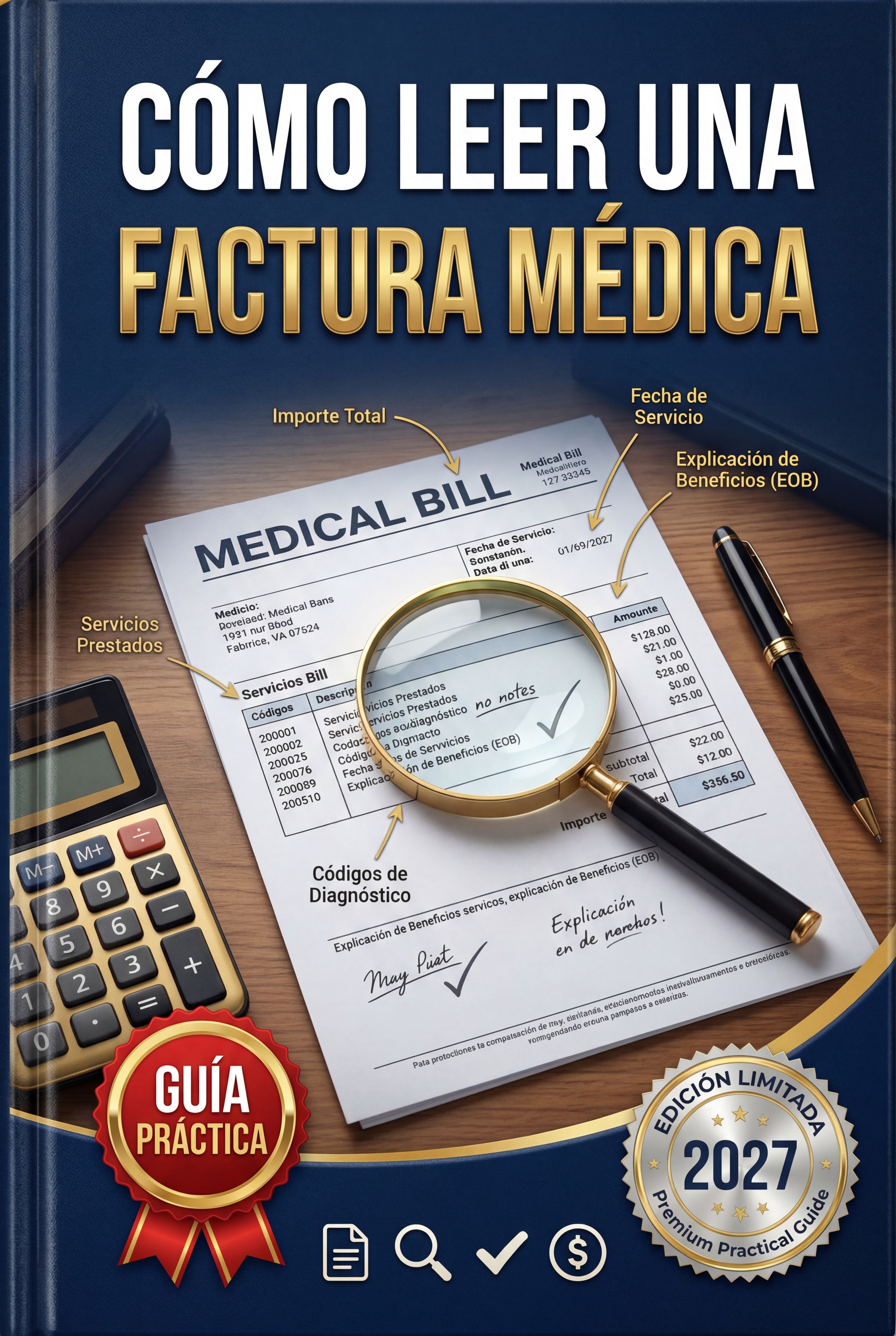 Portada del libro: Cómo Leer una Factura Médica