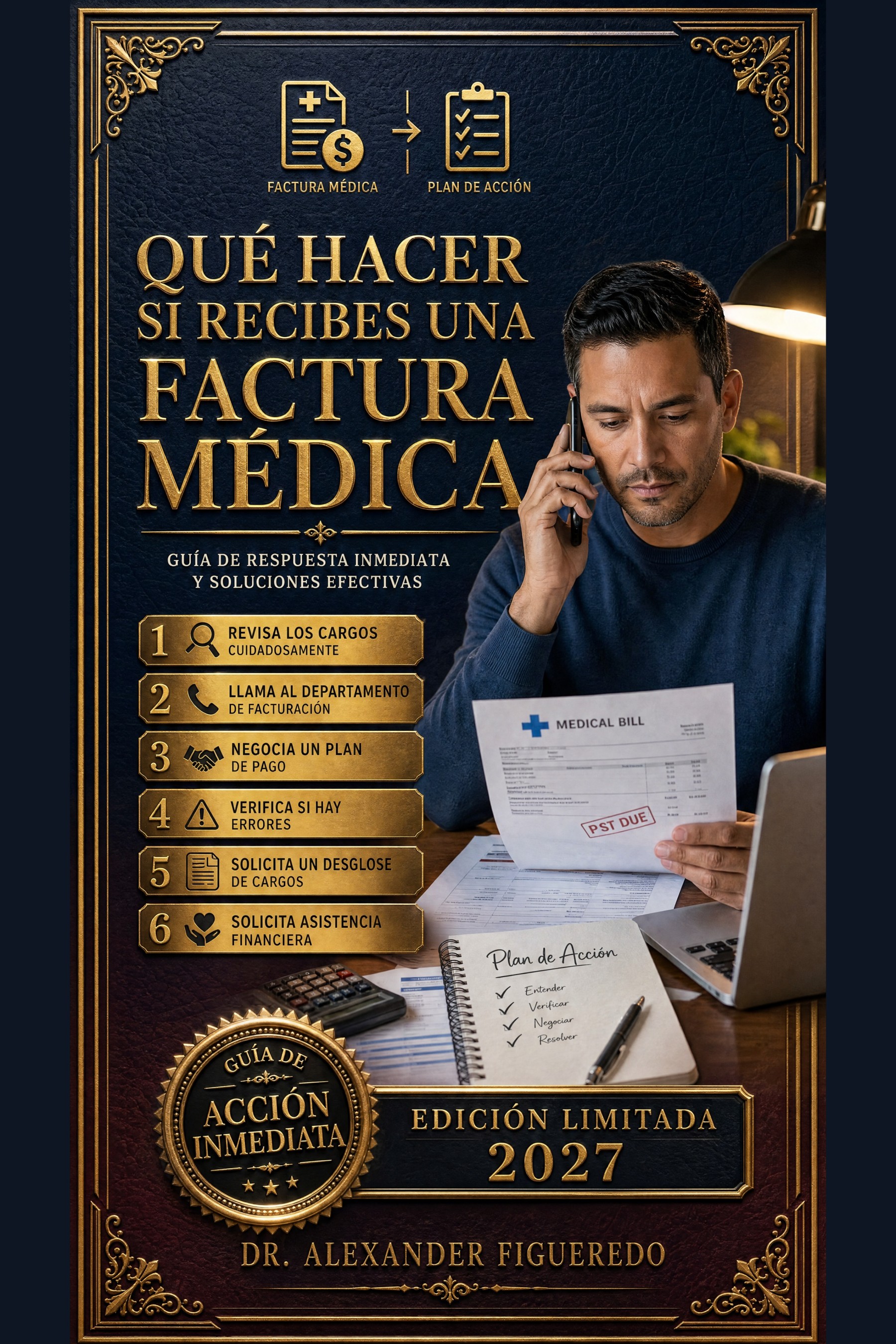 Portada del libro: Qué Hacer si Recibes una Factura Médica